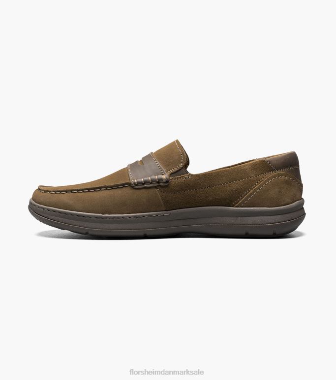 Florsheim Mænd central moc toe penny loafer NF0RV243 fodtøj svampe multi