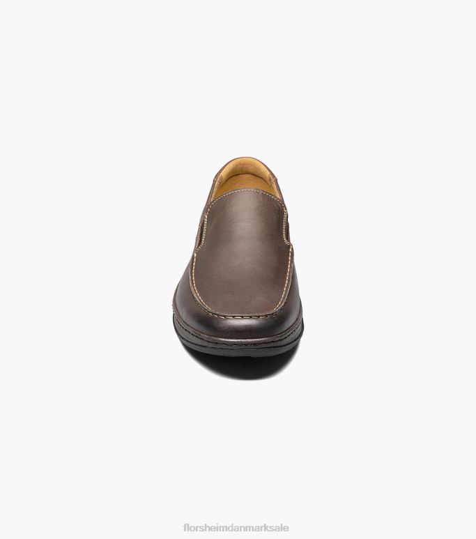 Florsheim Mænd central moc toe venetiansk loafer NF0RV64 fodtøj brun lm