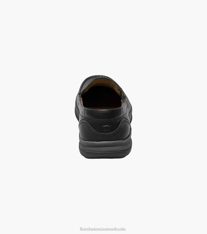Florsheim Mænd central moc toe venetiansk loafer NF0RV65 fodtøj sort