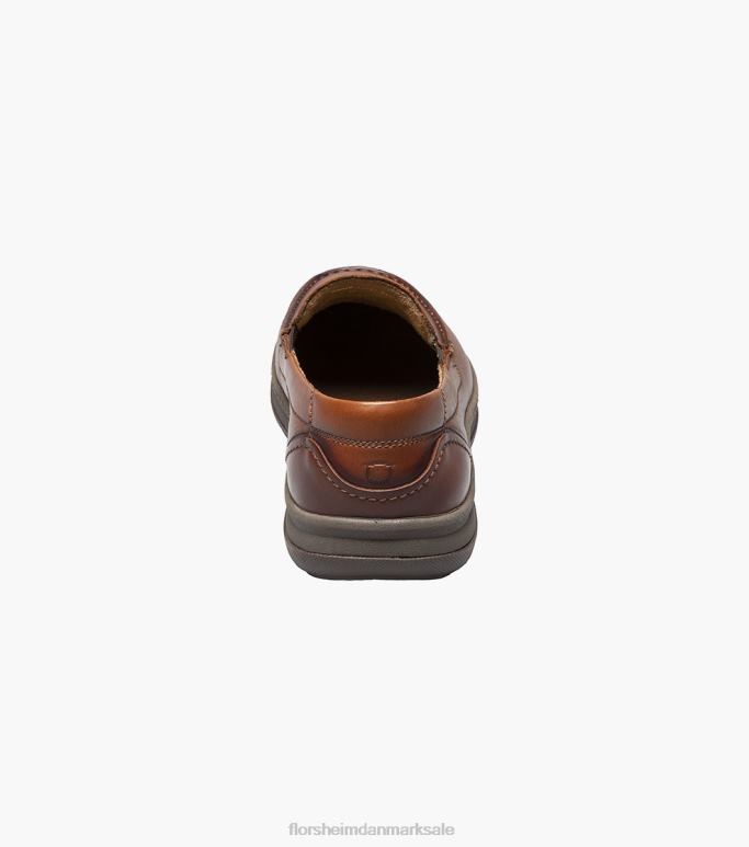 Florsheim Mænd central moc toe venetiansk loafer NF0RV66 fodtøj cognac