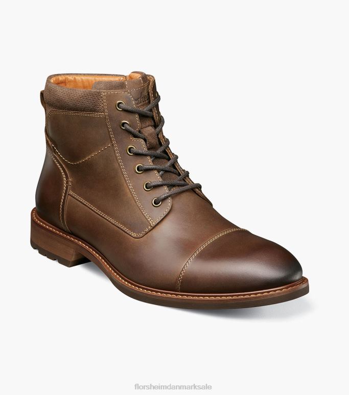 Florsheim Mænd chalet blondestøvle med hætte NF0RV72 fodtøj brun lm