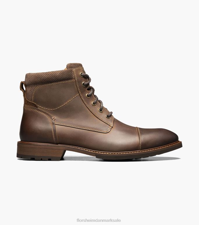 Florsheim Mænd chalet blondestøvle med hætte NF0RV72 fodtøj brun lm