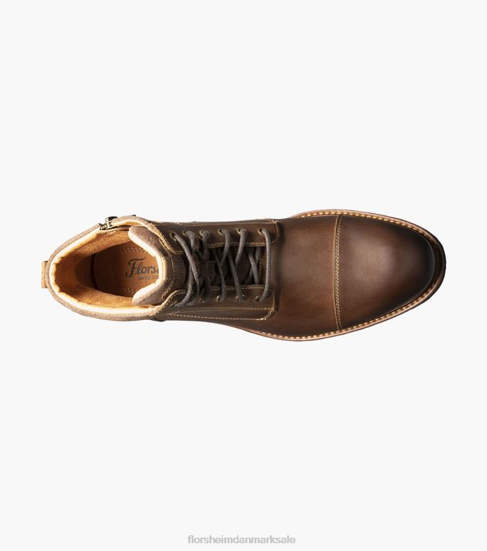 Florsheim Mænd chalet blondestøvle med hætte NF0RV72 fodtøj brun lm