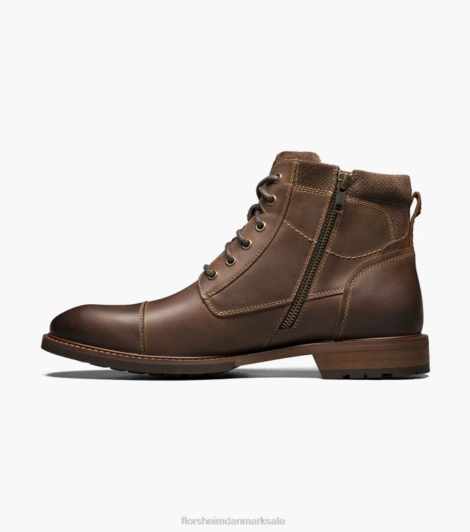 Florsheim Mænd chalet blondestøvle med hætte NF0RV72 fodtøj brun lm