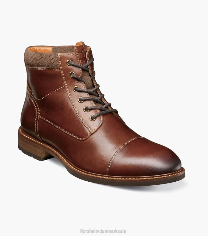 Florsheim Mænd chalet blondestøvle med hætte NF0RV73 fodtøj kastanje