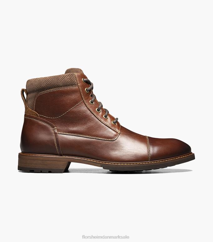 Florsheim Mænd chalet blondestøvle med hætte NF0RV73 fodtøj kastanje