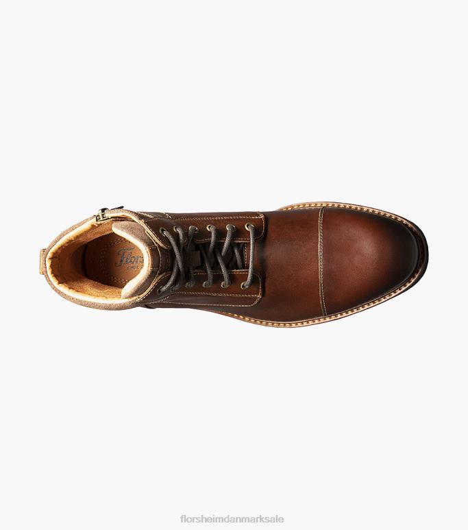 Florsheim Mænd chalet blondestøvle med hætte NF0RV73 fodtøj kastanje