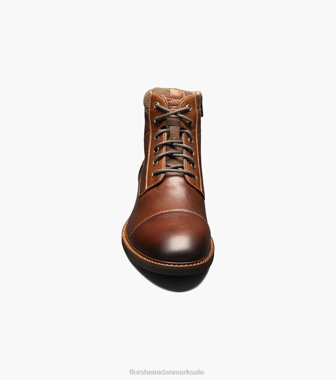 Florsheim Mænd chalet blondestøvle med hætte NF0RV73 fodtøj kastanje