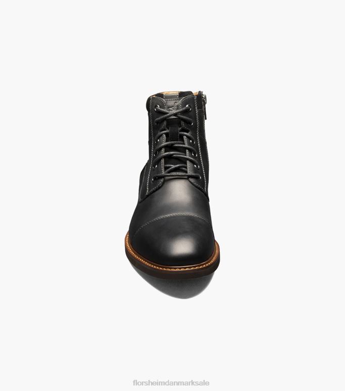 Florsheim Mænd chalet blondestøvle med hætte NF0RV74 fodtøj sort ch