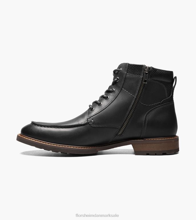 Florsheim Mænd chalet moc toe snørestøvle NF0RV166 fodtøj sort ch