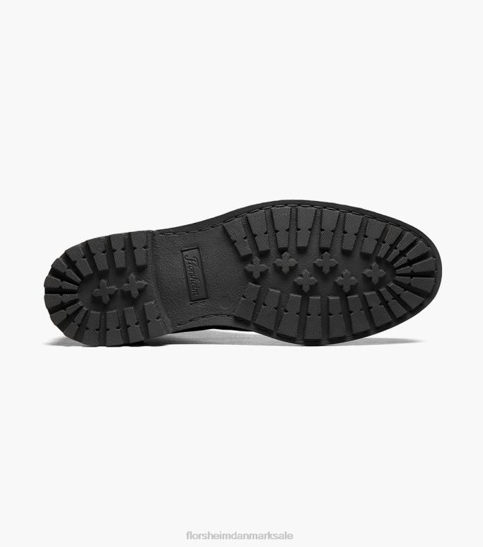 Florsheim Mænd chukka støvle med almindelig tå NF0RV249 fodtøj sort nubuck
