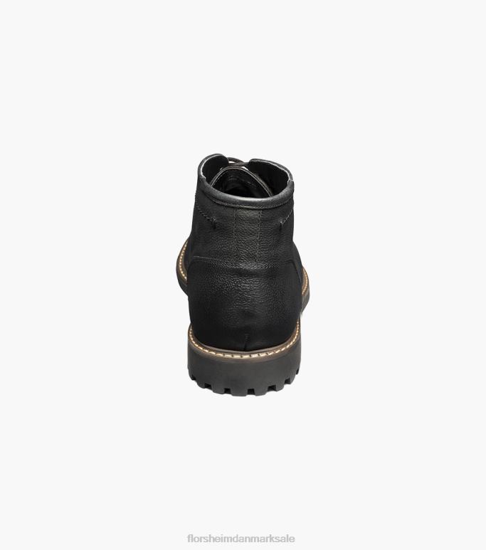 Florsheim Mænd chukka støvle med almindelig tå NF0RV249 fodtøj sort nubuck