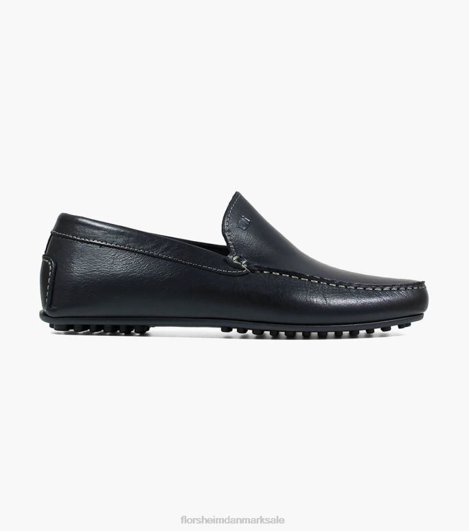 Florsheim Mænd comet moc toe venetiansk driver NF0RV395 fodtøj sort