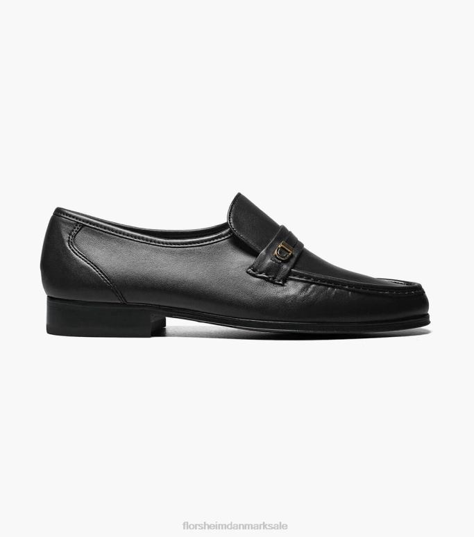 Florsheim Mænd como moc toe bit loafer NF0RV229 fodtøj sort