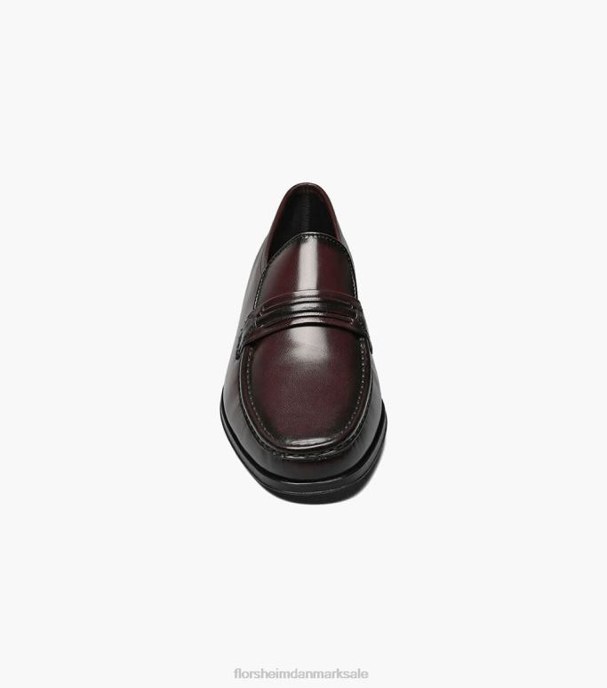 Florsheim Mænd como moc tårem loafer NF0RV190 fodtøj sort kirsebær