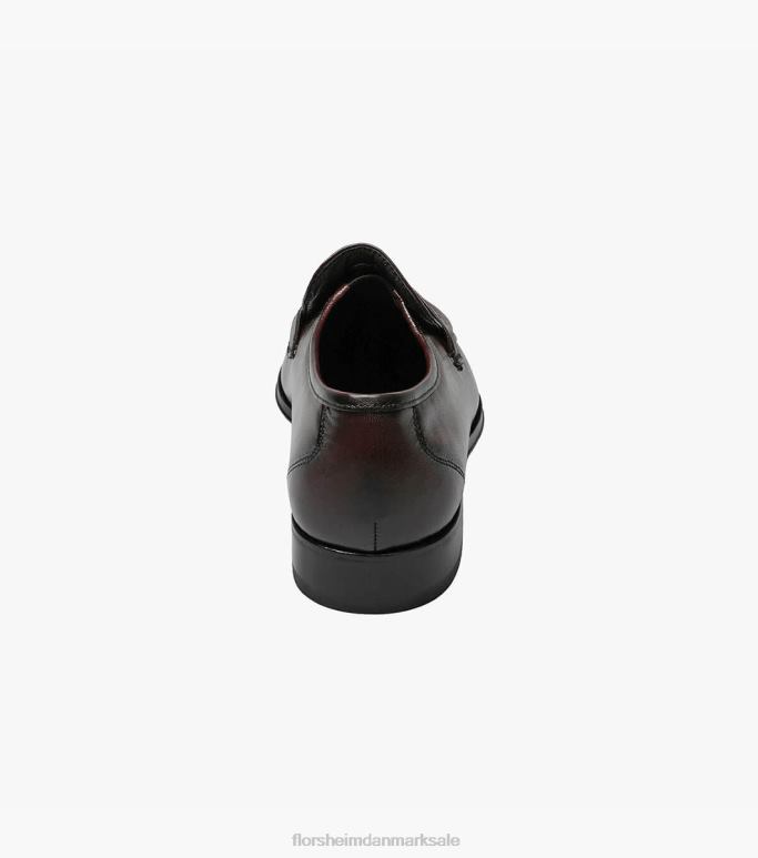 Florsheim Mænd como moc tårem loafer NF0RV190 fodtøj sort kirsebær