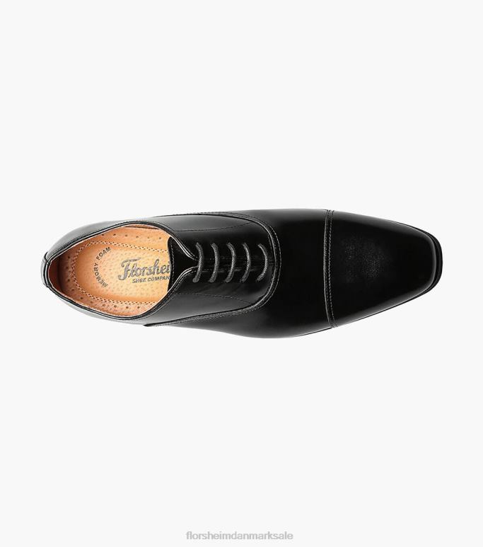 Florsheim Mænd corbetta cap toe oxford NF0RV134 fodtøj sort