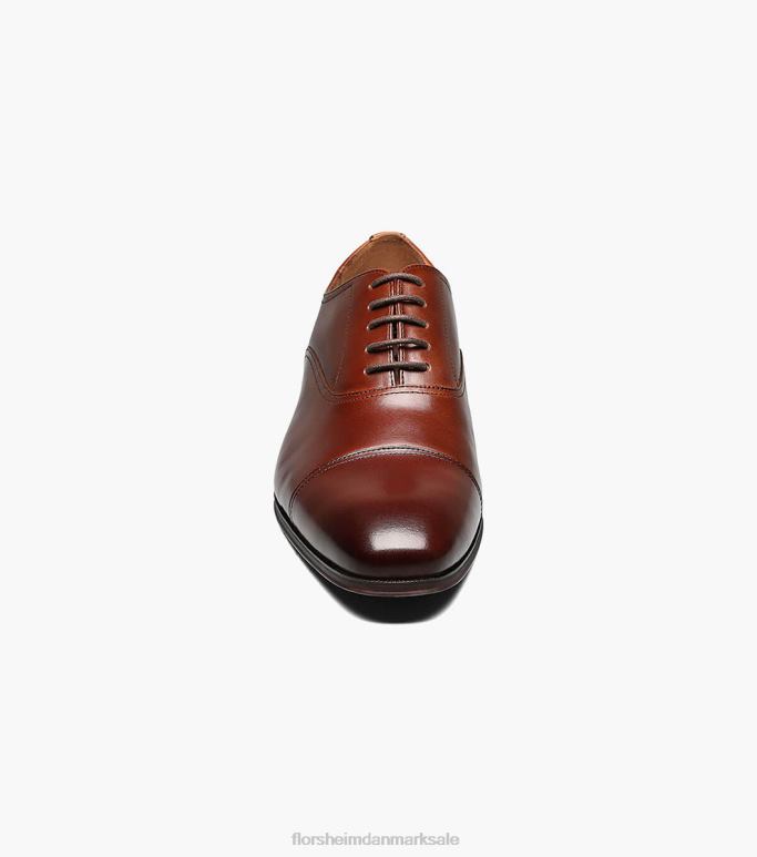 Florsheim Mænd corbetta cap toe oxford NF0RV135 fodtøj cognac