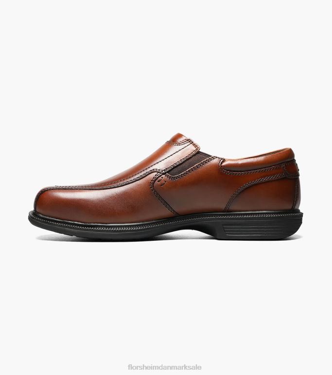 Florsheim Mænd coronis arbejde stål tå cykel tå slip på NF0RV411 fodtøj Brun