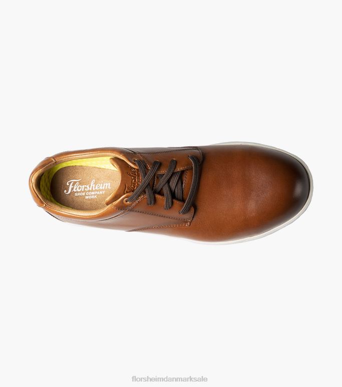 Florsheim Mænd crossover arbejde stål tå almindelig tå oxford NF0RV404 fodtøj cognac