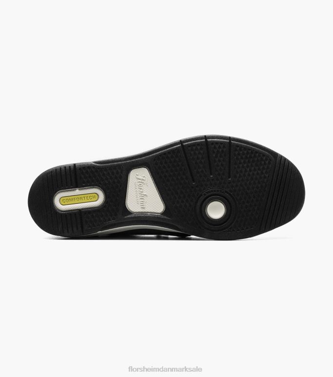 Florsheim Mænd crossover kanvas almindelig tå slip på NF0RV14 fodtøj sort