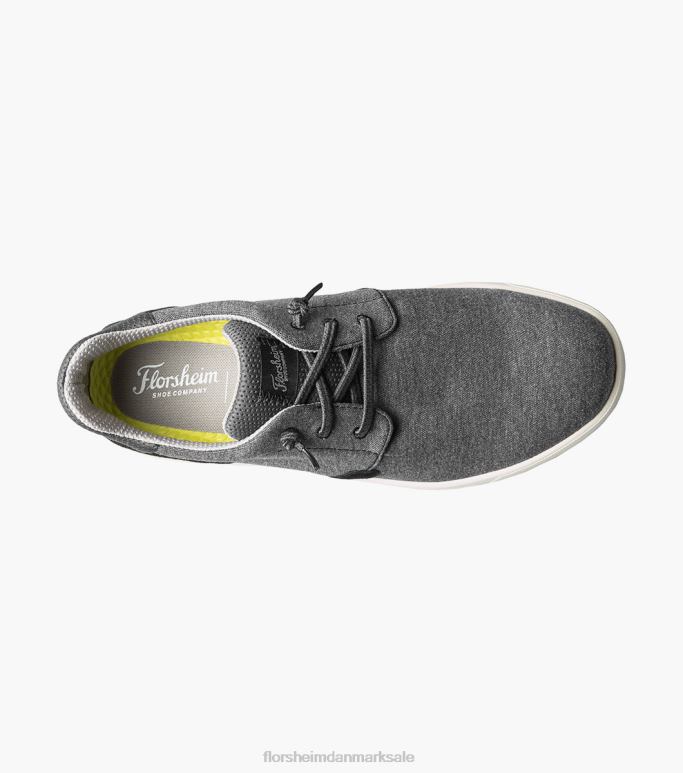 Florsheim Mænd crossover kanvas almindelig tå slip på NF0RV14 fodtøj sort