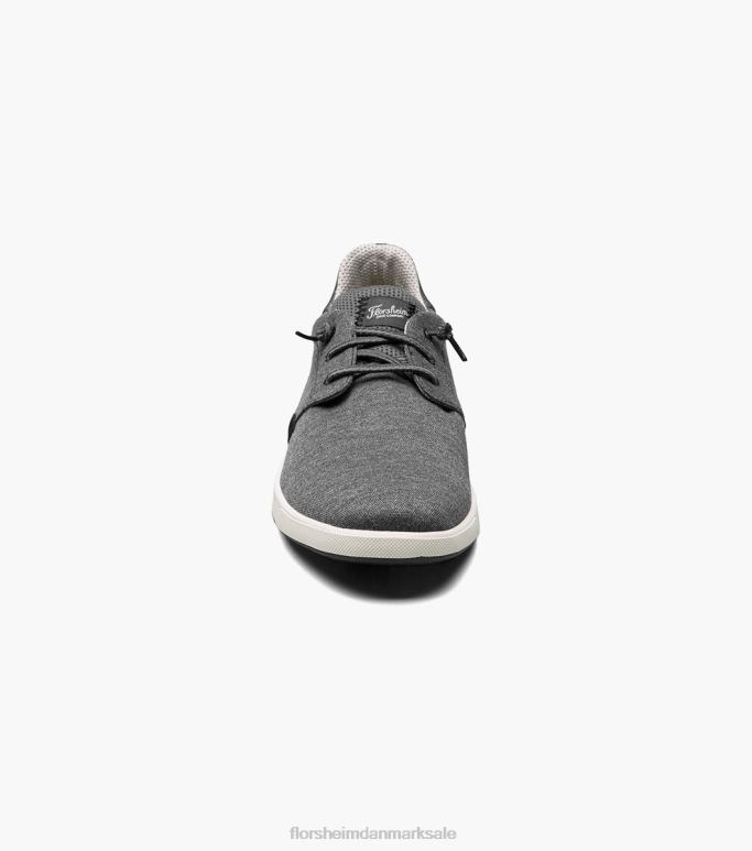 Florsheim Mænd crossover kanvas almindelig tå slip på NF0RV14 fodtøj sort