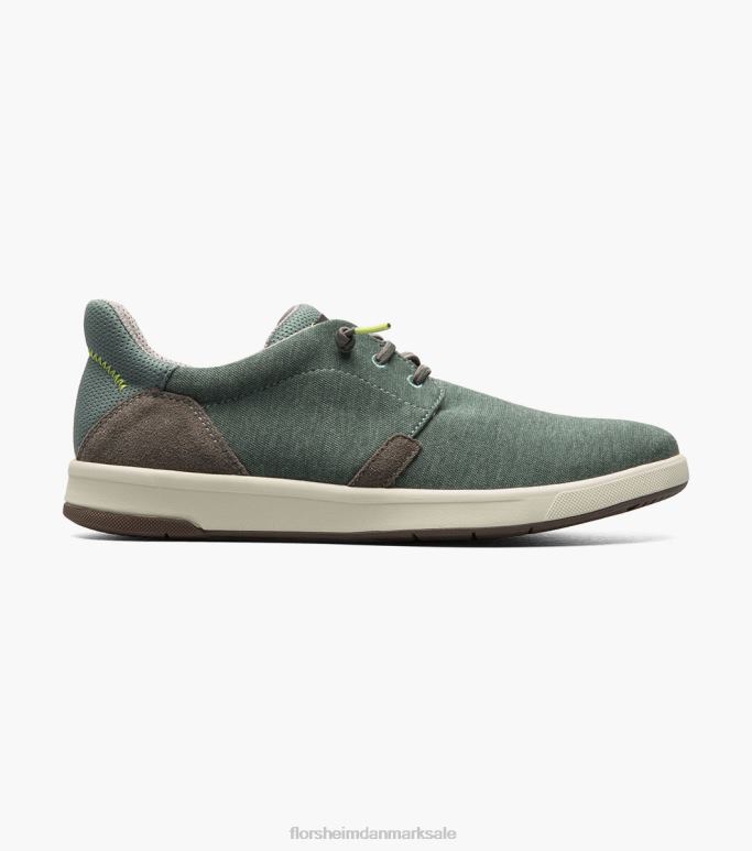 Florsheim Mænd crossover kanvas almindelig tå slip på NF0RV15 fodtøj grøn multi