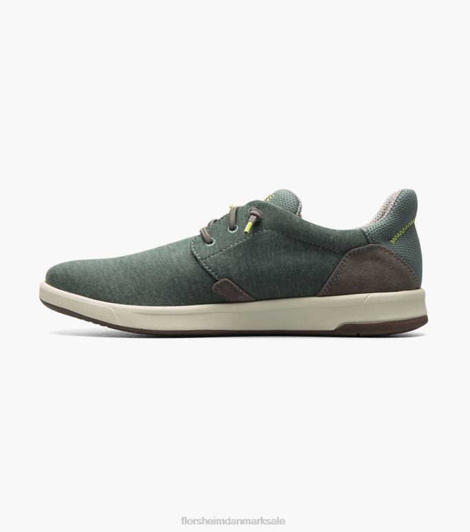 Florsheim Mænd crossover kanvas almindelig tå slip på NF0RV15 fodtøj grøn multi