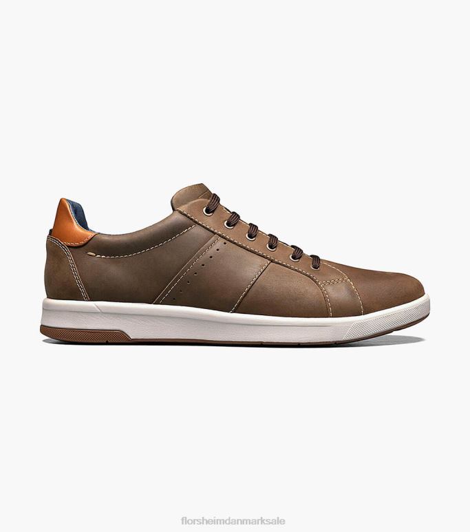 Florsheim Mænd crossover sneaker med blonde til tå NF0RV332 fodtøj champignon