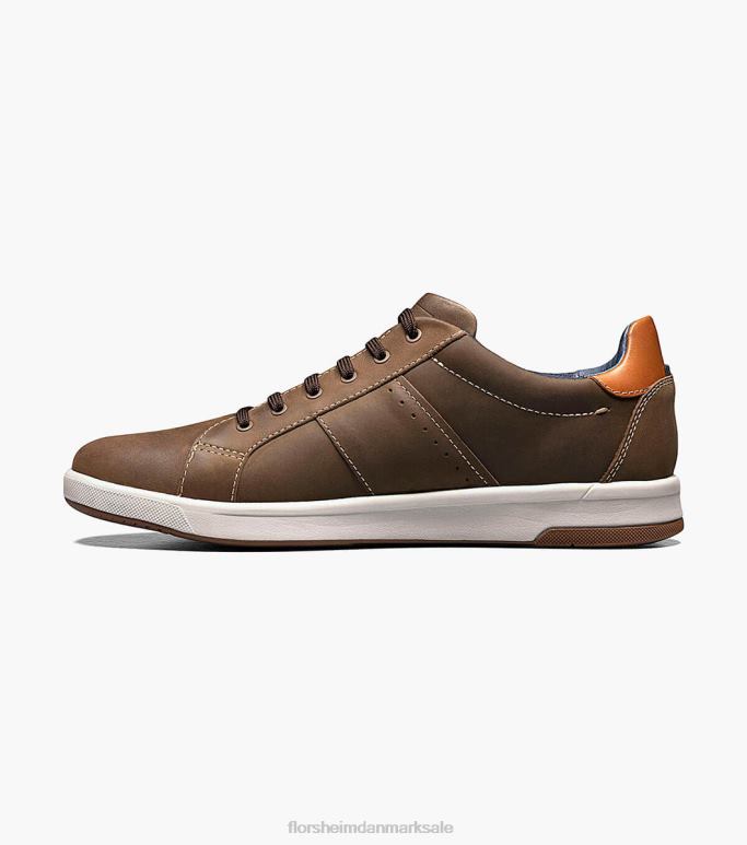 Florsheim Mænd crossover sneaker med blonde til tå NF0RV332 fodtøj champignon