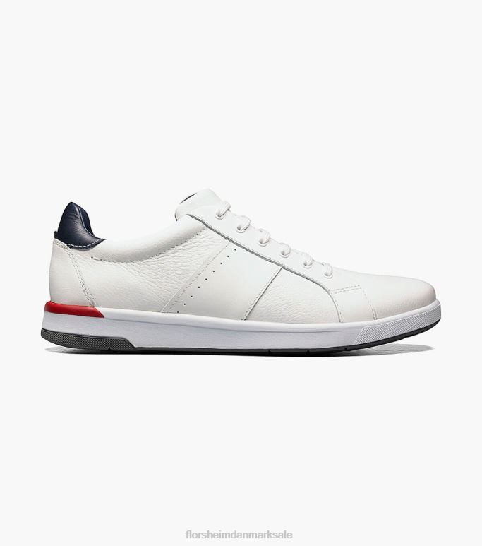 Florsheim Mænd crossover sneaker med blonde til tå NF0RV333 fodtøj hvid