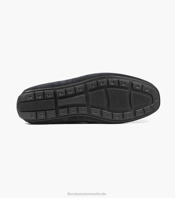 Florsheim Mænd dubino moc toe bit loafer NF0RV272 fodtøj sort ruskind