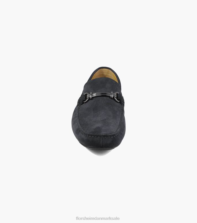 Florsheim Mænd dubino moc toe bit loafer NF0RV272 fodtøj sort ruskind