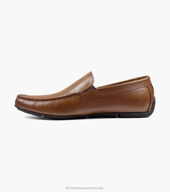 Florsheim Mænd dubino moc toe venetiansk slip på NF0RV279 fodtøj cognac