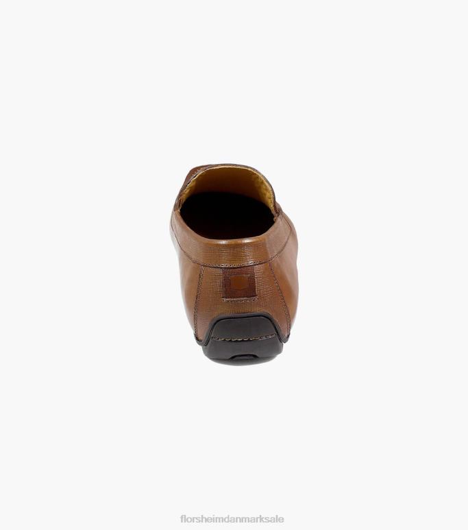 Florsheim Mænd dubino moc toe venetiansk slip på NF0RV279 fodtøj cognac