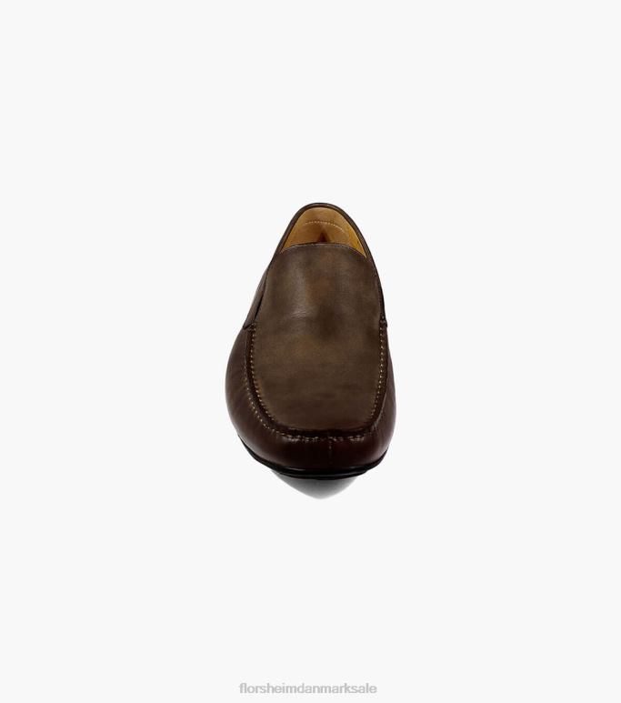 Florsheim Mænd dubino moc toe venetiansk slip på NF0RV280 fodtøj Brun
