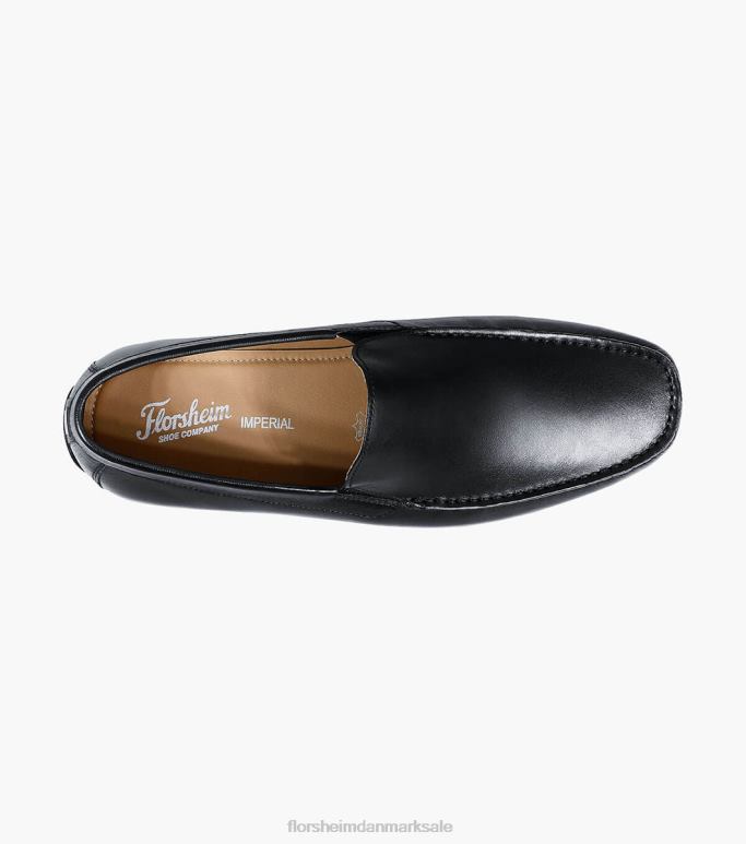 Florsheim Mænd dubino moc toe venetiansk slip på NF0RV281 fodtøj sort