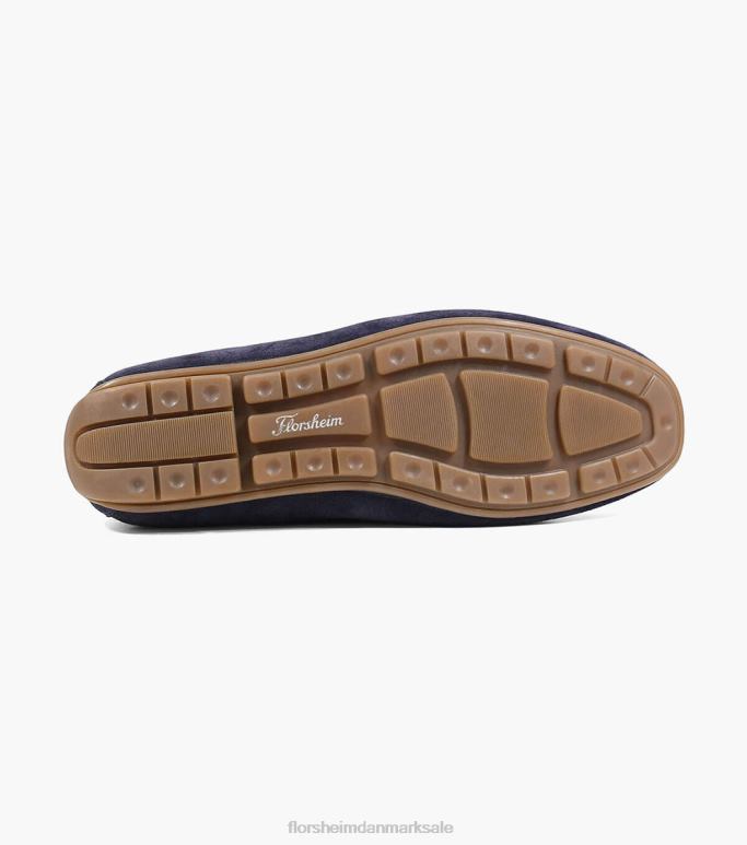 Florsheim Mænd dubino moc toe venetiansk slip på NF0RV282 fodtøj marineblå ruskind