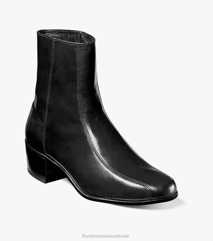 Florsheim Mænd duke bike toe lynlåsstøvle NF0RV246 fodtøj sort
