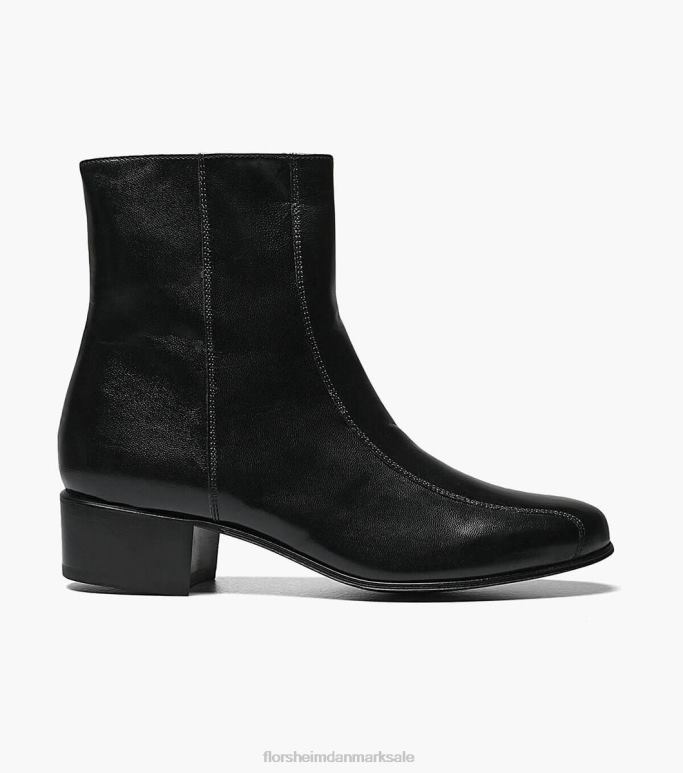 Florsheim Mænd duke bike toe lynlåsstøvle NF0RV246 fodtøj sort