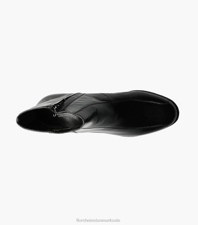 Florsheim Mænd duke bike toe lynlåsstøvle NF0RV246 fodtøj sort