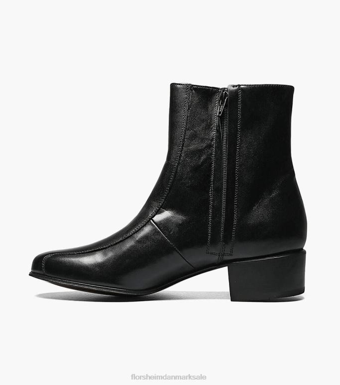 Florsheim Mænd duke bike toe lynlåsstøvle NF0RV246 fodtøj sort