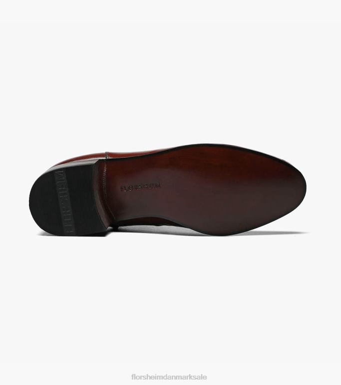 Florsheim Mænd duke bike toe lynlåsstøvle NF0RV247 fodtøj cognac