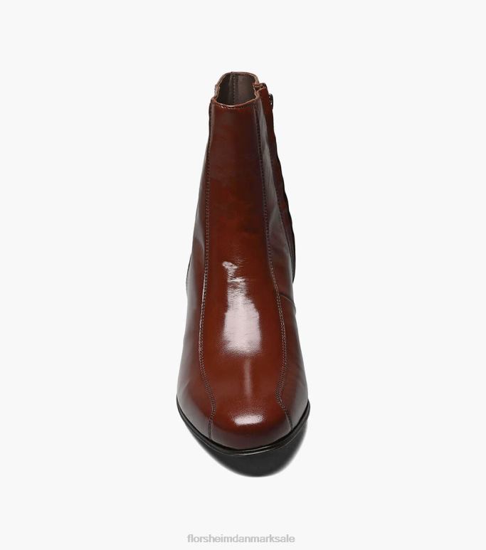 Florsheim Mænd duke bike toe lynlåsstøvle NF0RV247 fodtøj cognac