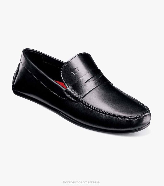 Florsheim Mænd egan moc toe penny loafer NF0RV284 fodtøj sort