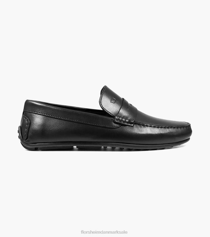 Florsheim Mænd egan moc toe penny loafer NF0RV284 fodtøj sort