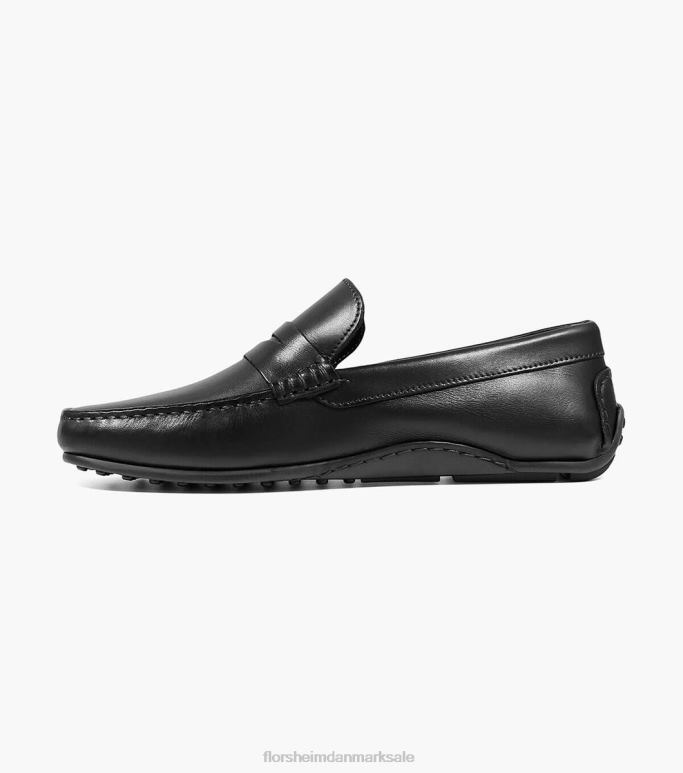 Florsheim Mænd egan moc toe penny loafer NF0RV284 fodtøj sort