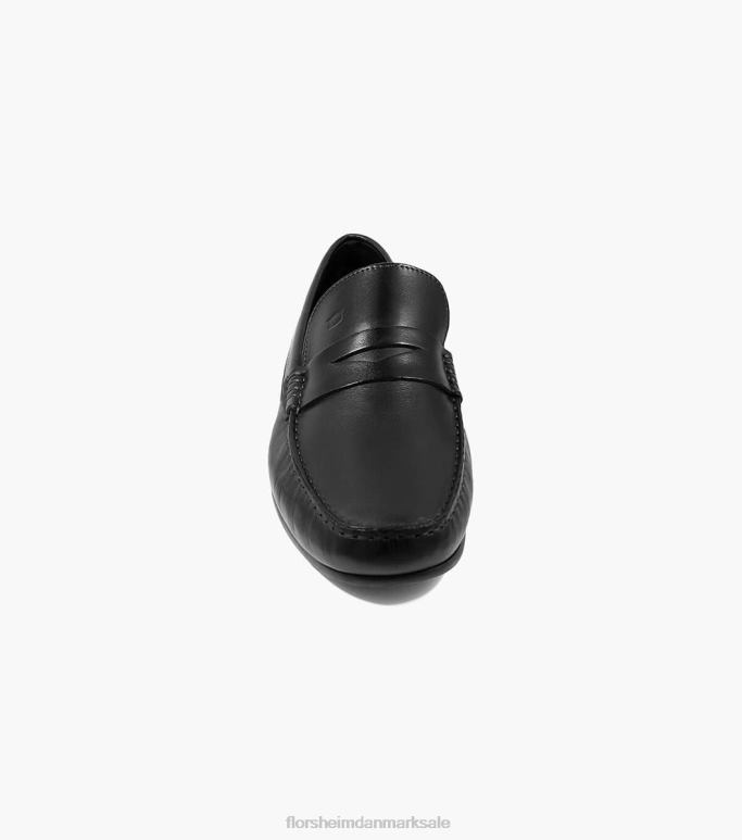 Florsheim Mænd egan moc toe penny loafer NF0RV284 fodtøj sort
