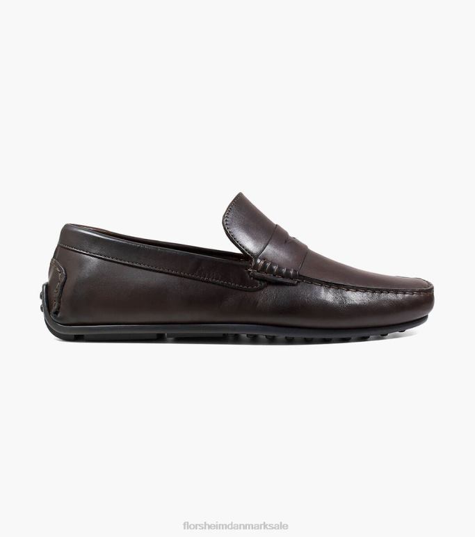 Florsheim Mænd egan moc toe penny loafer NF0RV285 fodtøj Brun